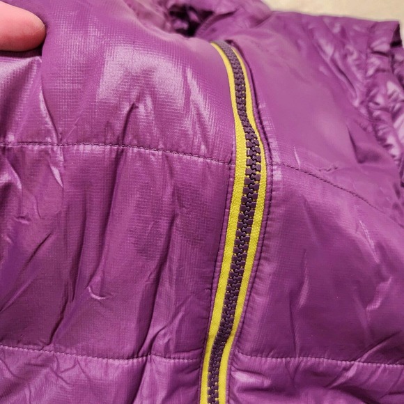Cabela's Womens S Small Purple Primaloft Insulated Goose Down Puffer Vest Jacket - Picture 10 of 12